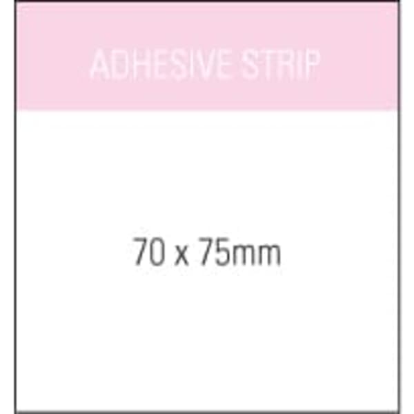 Stuk note pad 70x 75 Recycled White 3col 100 leaf