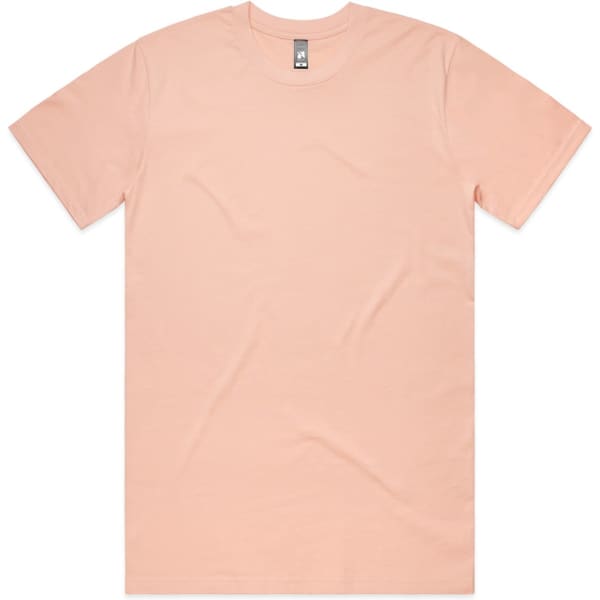 A peach-coloured Classic Tee with a short sleeve design and a central logo.