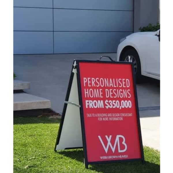 Corflute Insert A Frames / A-Frame