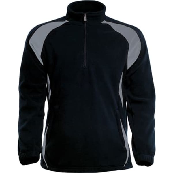 Unisex Adults 1/2 Zip Sports Pull Over Fleece