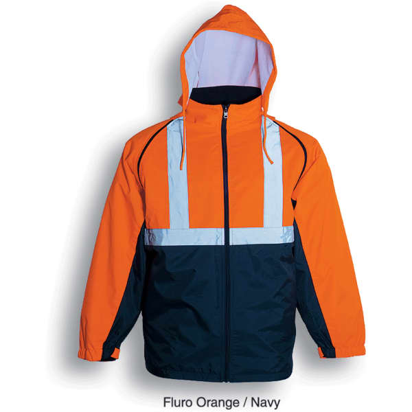 Unisex Adults Hi-Vis 3 In 1 Jacket With Reflective tape