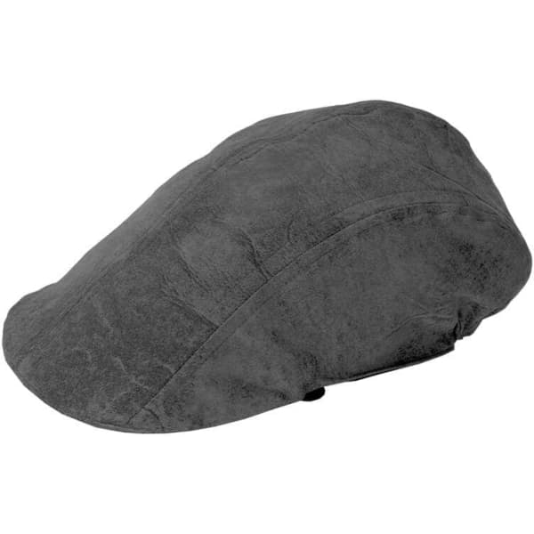 A grey Coppola Cap with a soft texture, featuring a classic flat design and a subtle branding logo.