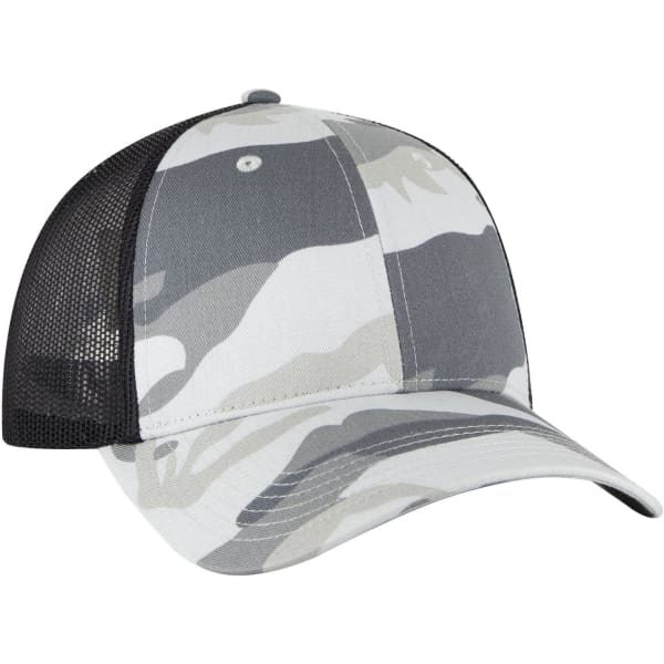 Camo 6 Panel Low Profile Trucker Cap