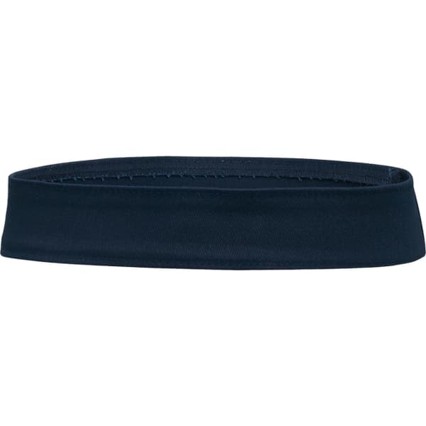 A navy blue hat band with a simple design and no visible logos or branding.