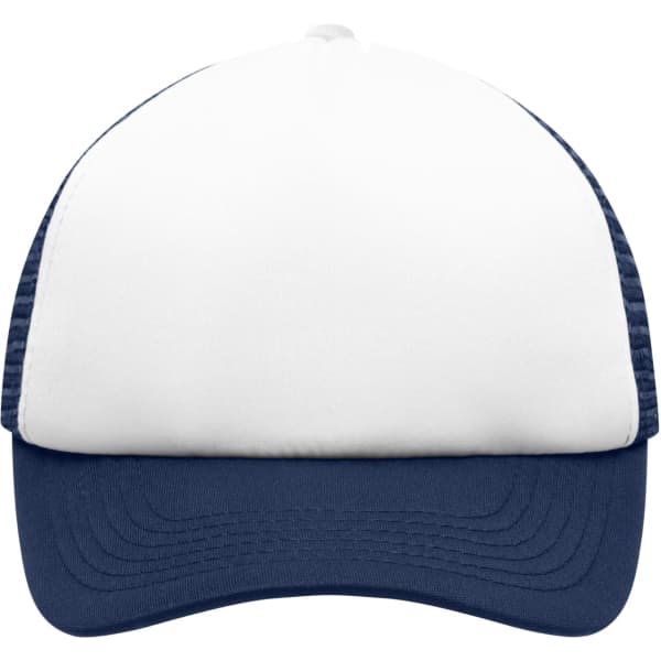 Kids 5 Panel Polyester Mesh Trucker