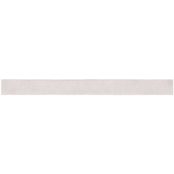 A light beige ribbon for promotional use, featuring a smooth texture and a simple design.