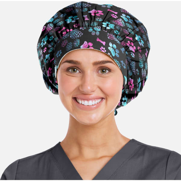 Printed Unisex Bouffant Cap