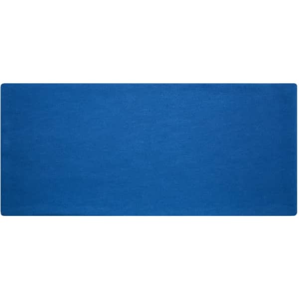 A blue bio cotton headband with a simple design and no visible logos or branding.