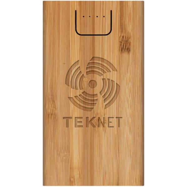 Jaegers Bamboo Wireless Power Bank – 5000 mAh