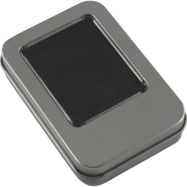 Branding Tin 2 with PVC Window