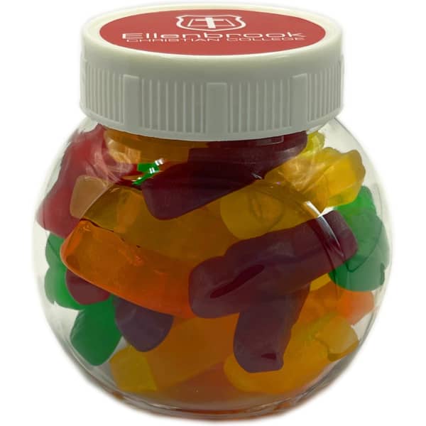 Plastic Jar with Jelly Babies 135g