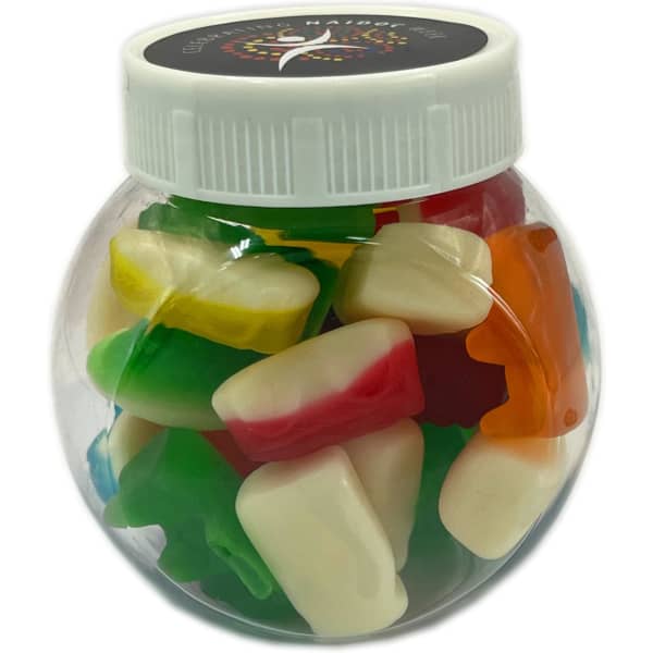 Plastic Jar with Mixed Lollies 135g