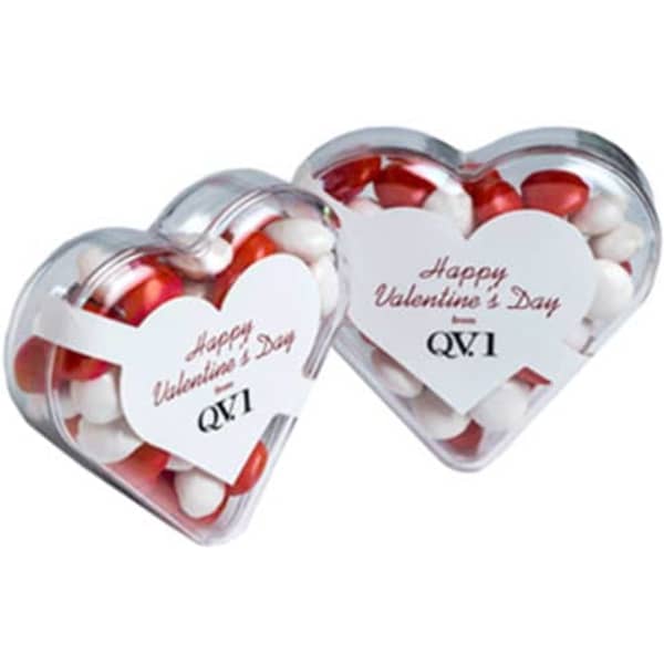 Acrylic Heart with Chewy Fruits 50g