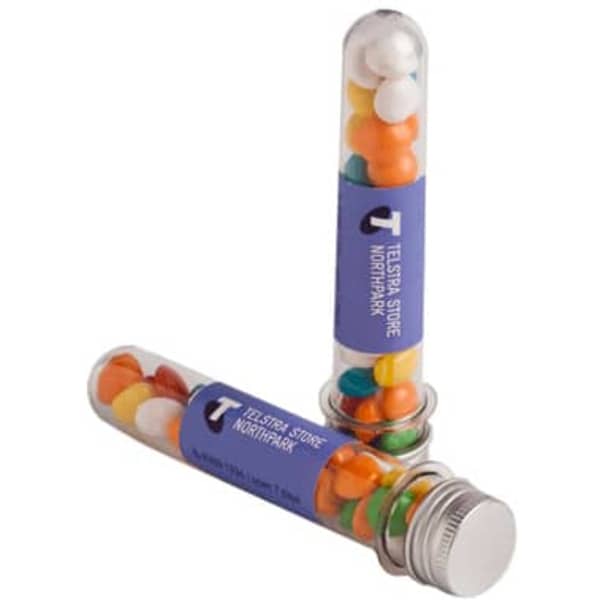 Test Tube with Chewy Fruits 40g