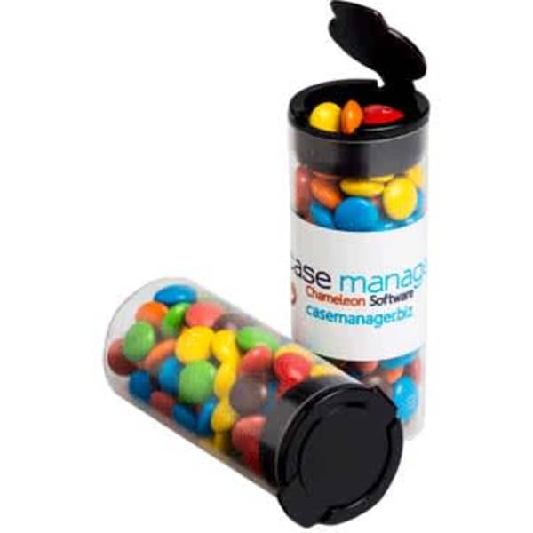 Flip Lid Tube with Mini M&Ms 35g
