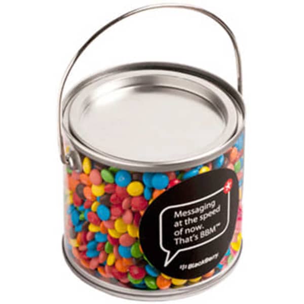 Medium PVC Bucket with Mini M&Ms 400g