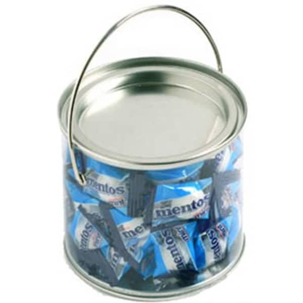 Medium PVC Bucket with Mentos 170g