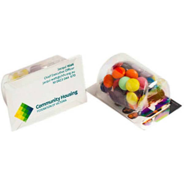 Biz Card Treats with Choc Beans 25g