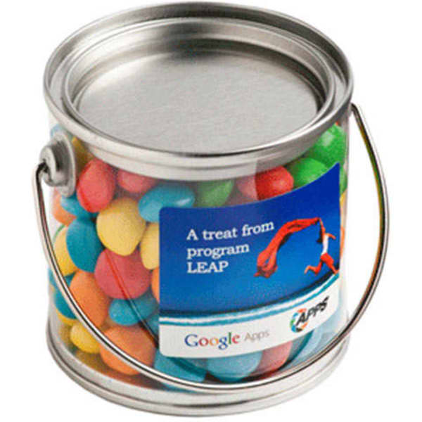 Small PVC Bucket with Chewy Fruits 170g
