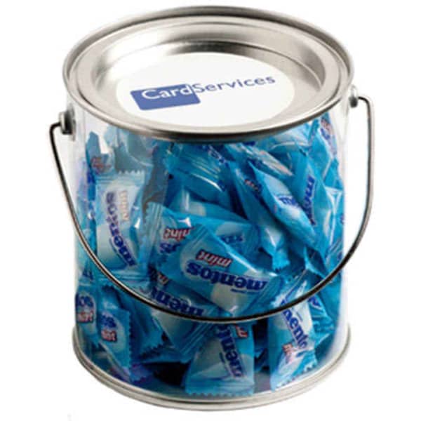 Big PVC Bucket with Mentos 350g