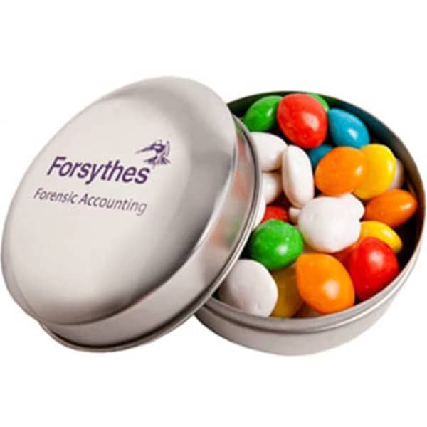 Candle Tin with Chewy Fruits 50g