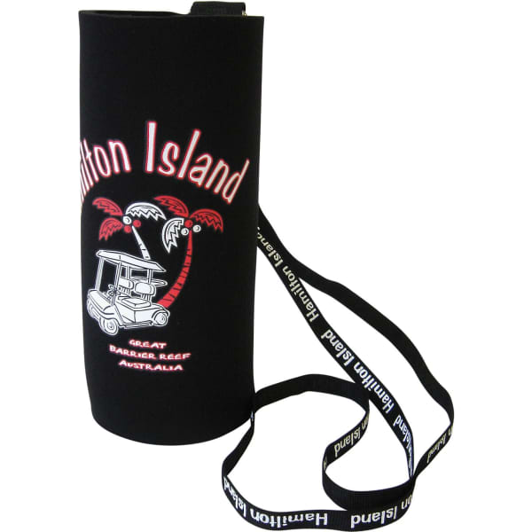 Water Bottle Cooler With Lanyard (Sublimation)