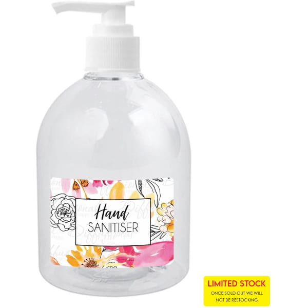 500ml Hand Sanitiser Gel 75% Alcohol