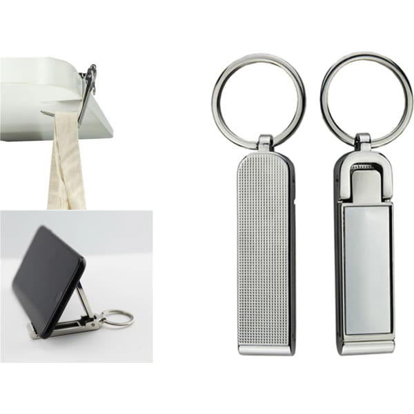 Mobile Stand and Hanger Key Ring