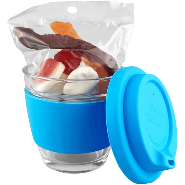 Jelly Party Mix in Venice Glass Coffee Cup