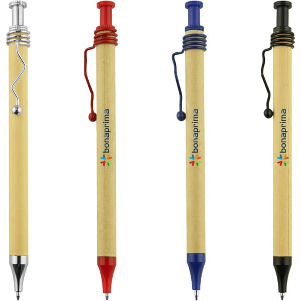 Spiral Recycled Cardboard Pen