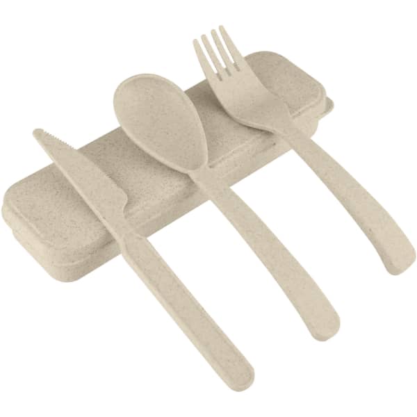 Wheat Straw Utensils Set
