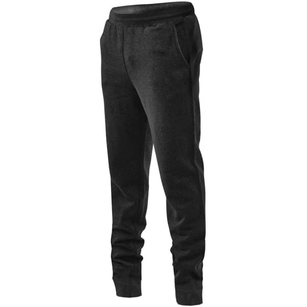 Men's Monashee Fleece Jogger in black, featuring a relaxed fit and pockets, with a logo on one side.