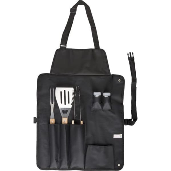 Stainless steel barbecue set