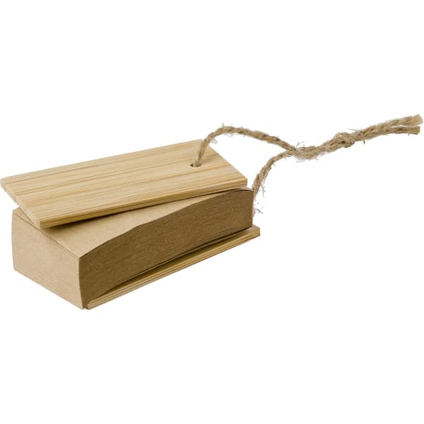 Bamboo cover with sticky notes Kingston