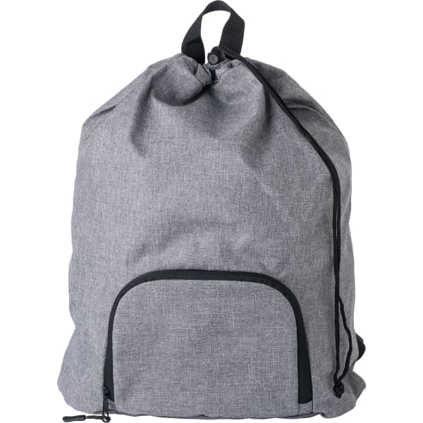 300D Two Tone foldable drawstring backpack Camilla