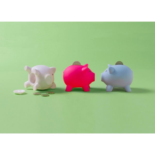 PVC piggy bank