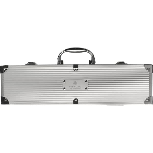 Stainless steel barbecue set