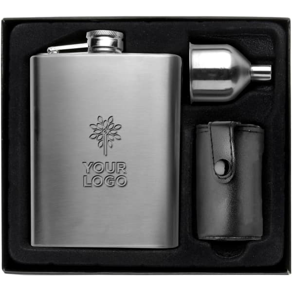 Stainless steel hip flask