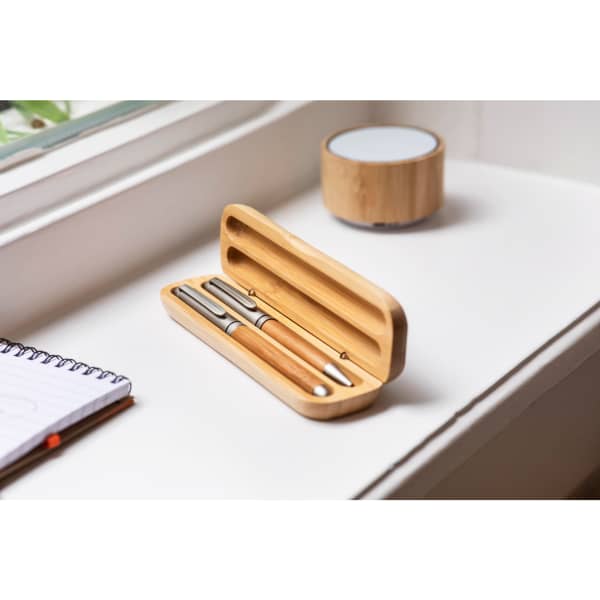 Bamboo writing set