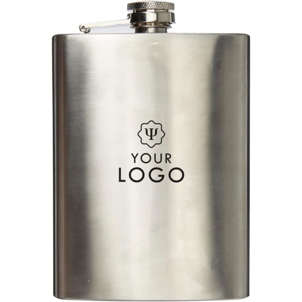 Stainless steel hip flask