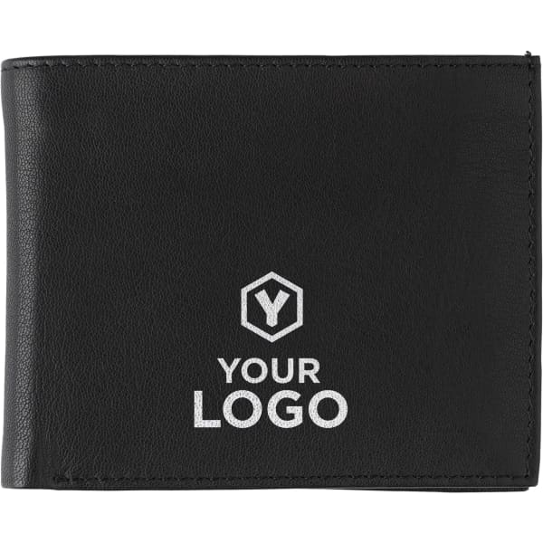Split leather wallet