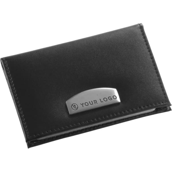 Bonded leather credit card holder