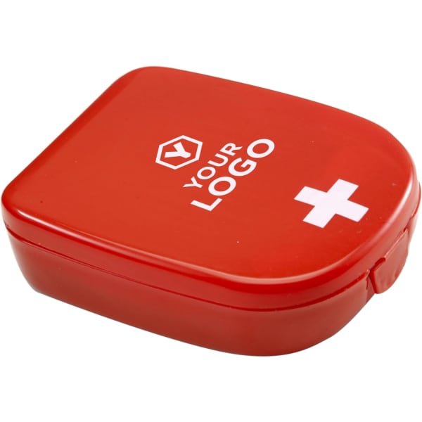 Plastic first aid kit