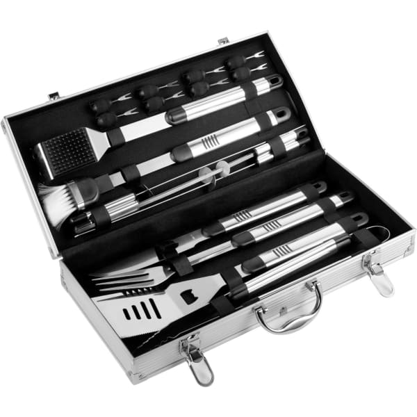 Stainless steel barbecue set