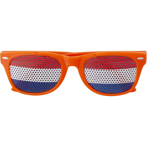 Plexiglass sunglasses with country flag