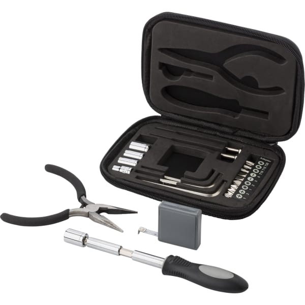 Bonded leather case tool kit