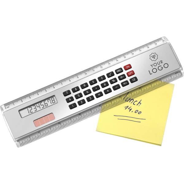 ABS ruler with calculator