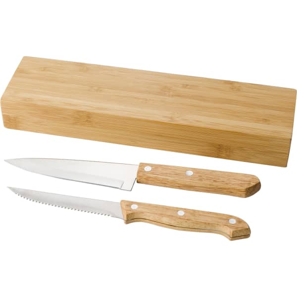 Bamboo knife set Tony