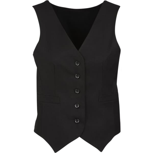 Cool Stretch Womens Peaked Vest with Knitted Back