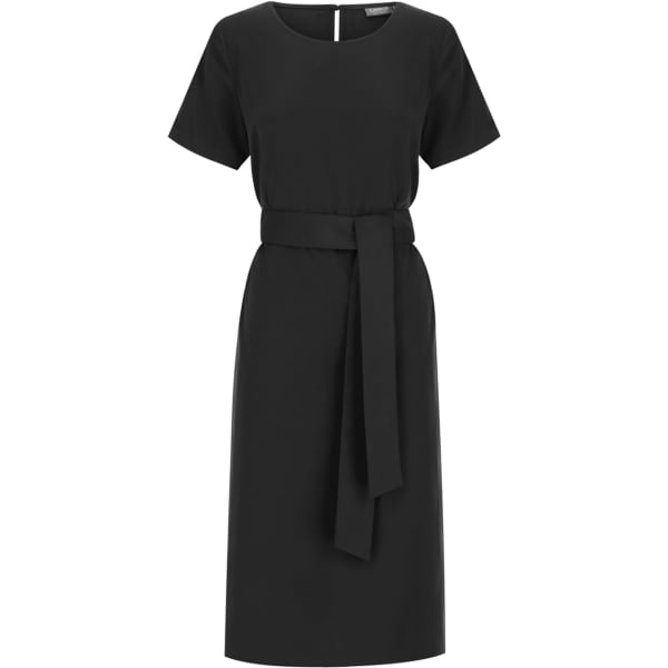 Larson Luxe Twill Dress